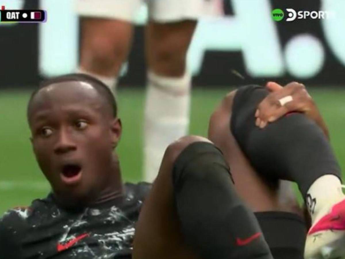 Así fue la impactante lesión que jugador de Qatar le causó a Koné de Canadá en el Mundial