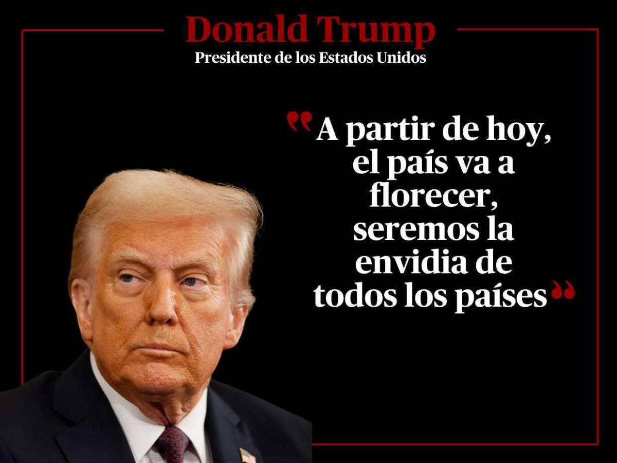 “Dios me salvó para que EUA sea salvado”: frases del presidente Donald Trump en su discurso