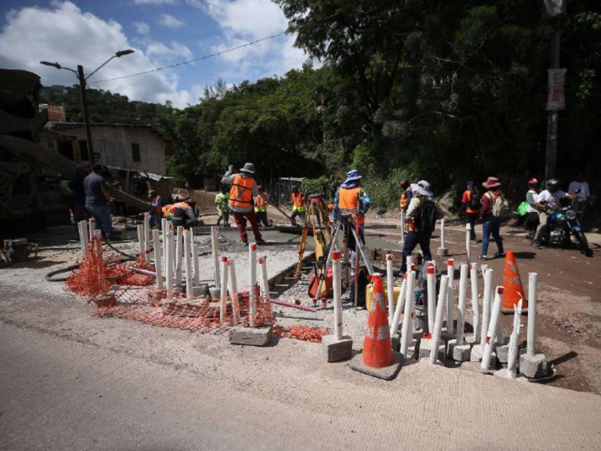 Salida a oriente de Tegucigalpa: tráfico más fluido tras obras de reconstrucción