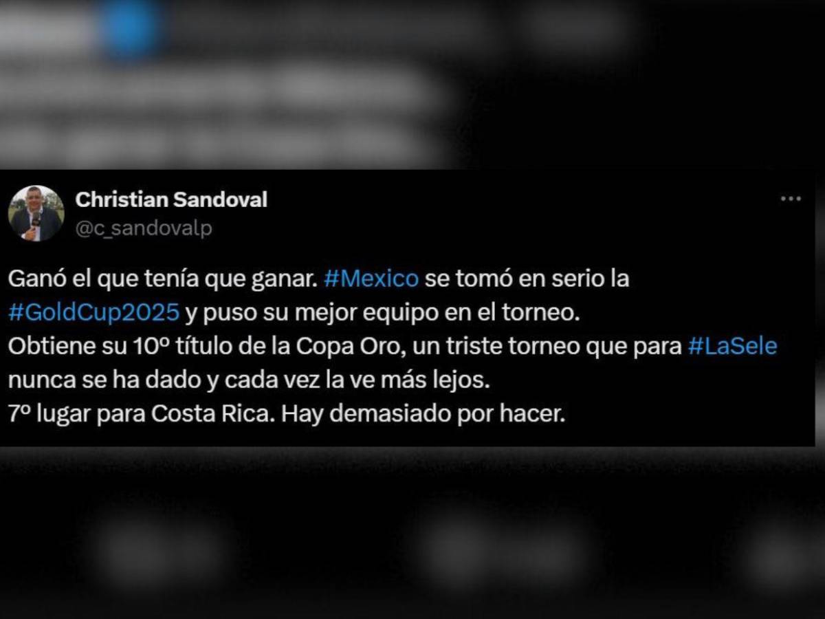En Panamá afirman que hubiesen ganado la Copa Oro: lo que dice la prensa tras título de México