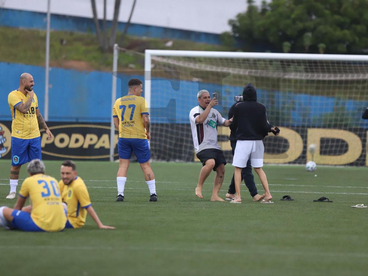 Así fue el entrenamiento de la Selección de Tiktokers de Honduras en el estadio Bruno José Daniel
