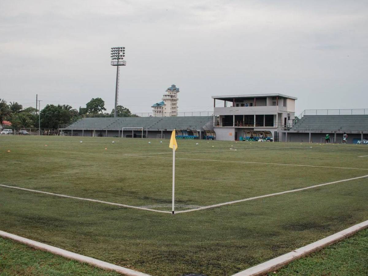 El humilde estadio en el que Motagua jugará en Belice por Copa Centroamericana