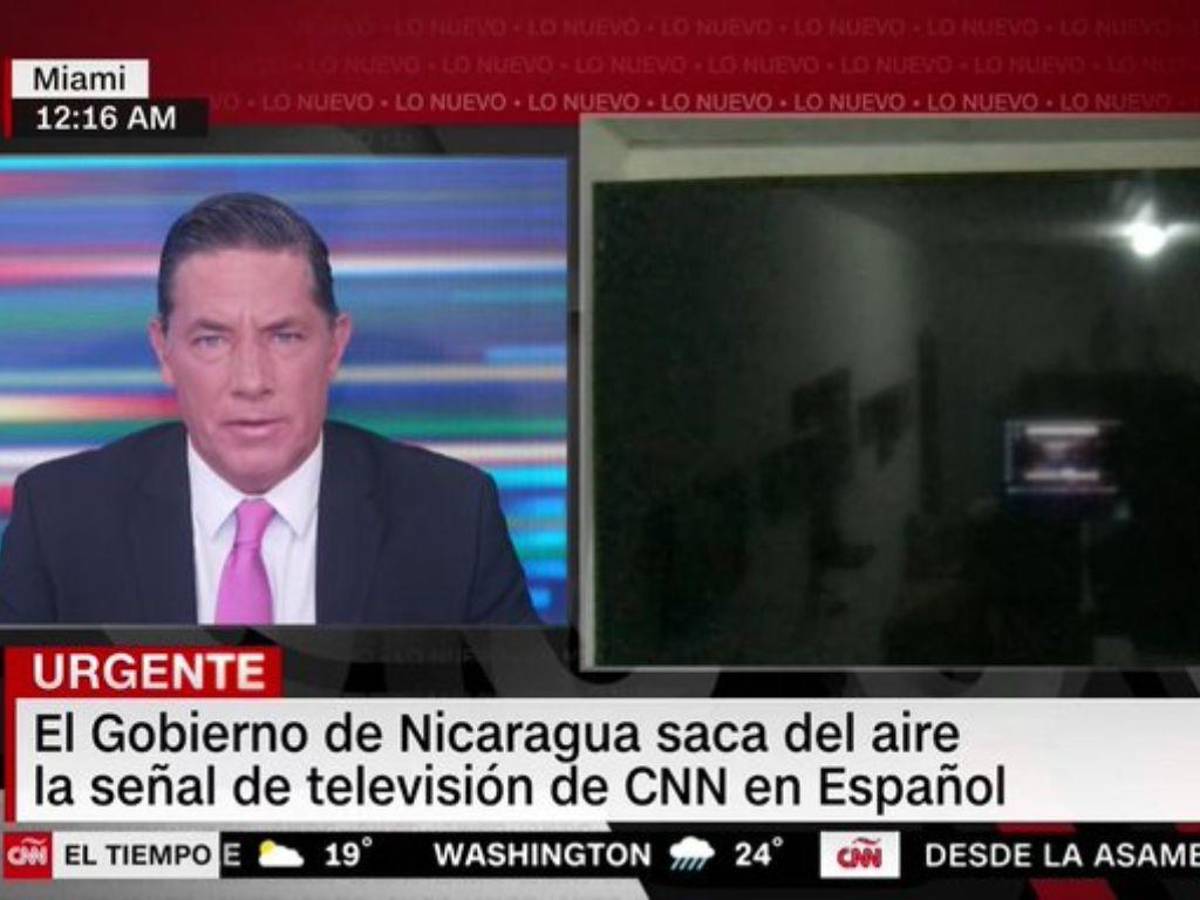 El gobierno de Nicaragua retira la señal de CNN en Español