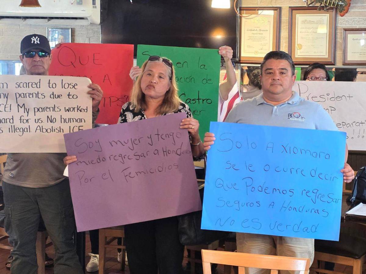 Después de las 12:00 de la noche, estamos sin nada: migrantes hondureños en zozobra por TPS