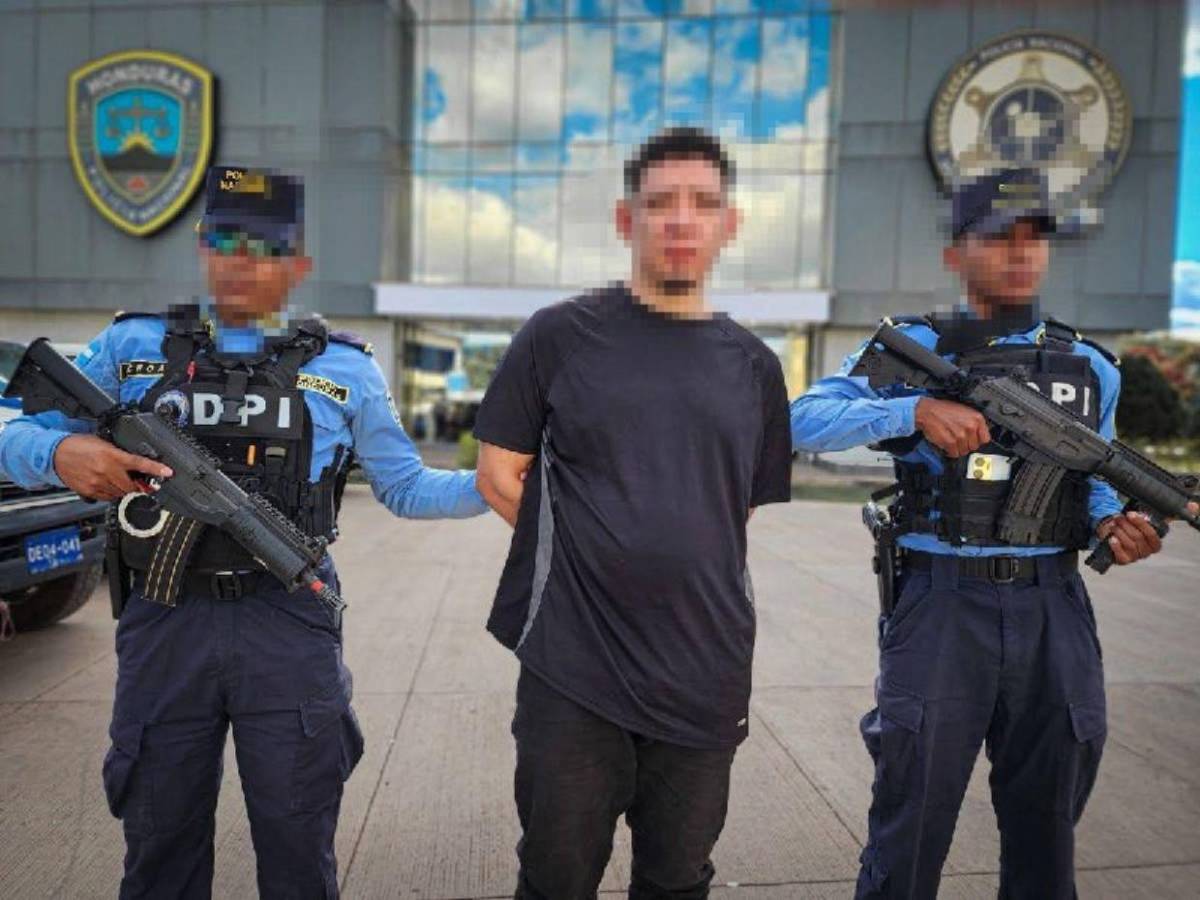 Capturan a “Minigol”, presunto pandillero que robó L75,000 a negocio capitalino