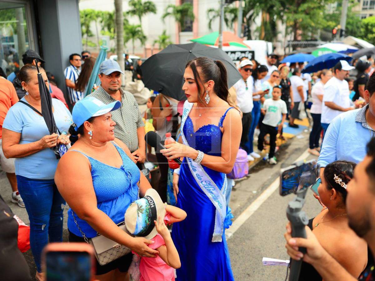 “Mujer más linda de Honduras”: así lucieron La Bicha Catracha y Pati Burgos en los desfiles patrios