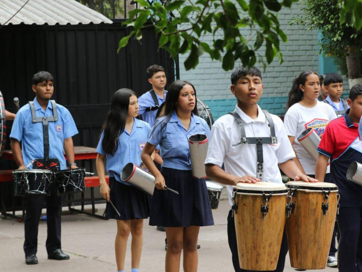 Con ritmos tradicionales y modernos, banda del Jesús Milla Selva se prepara para el 15 de septiembre
