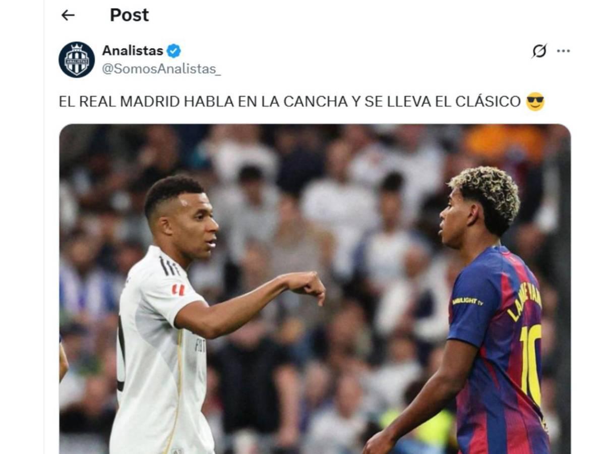 Periodista hondureña se burla y Soria reacciona: Lo que dice la prensa tras el Real Madrid-Barcelona
