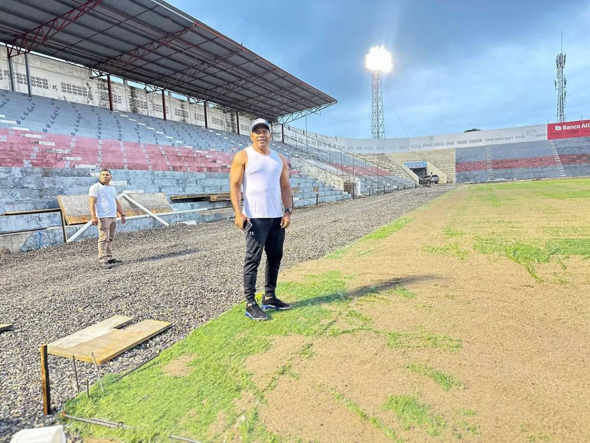 Así avanzan los trabajos de la nueva grama híbrida del estadio Ceibeño Así avanzan los trabajos de la nueva grama híbrida del estadio Ceibeño