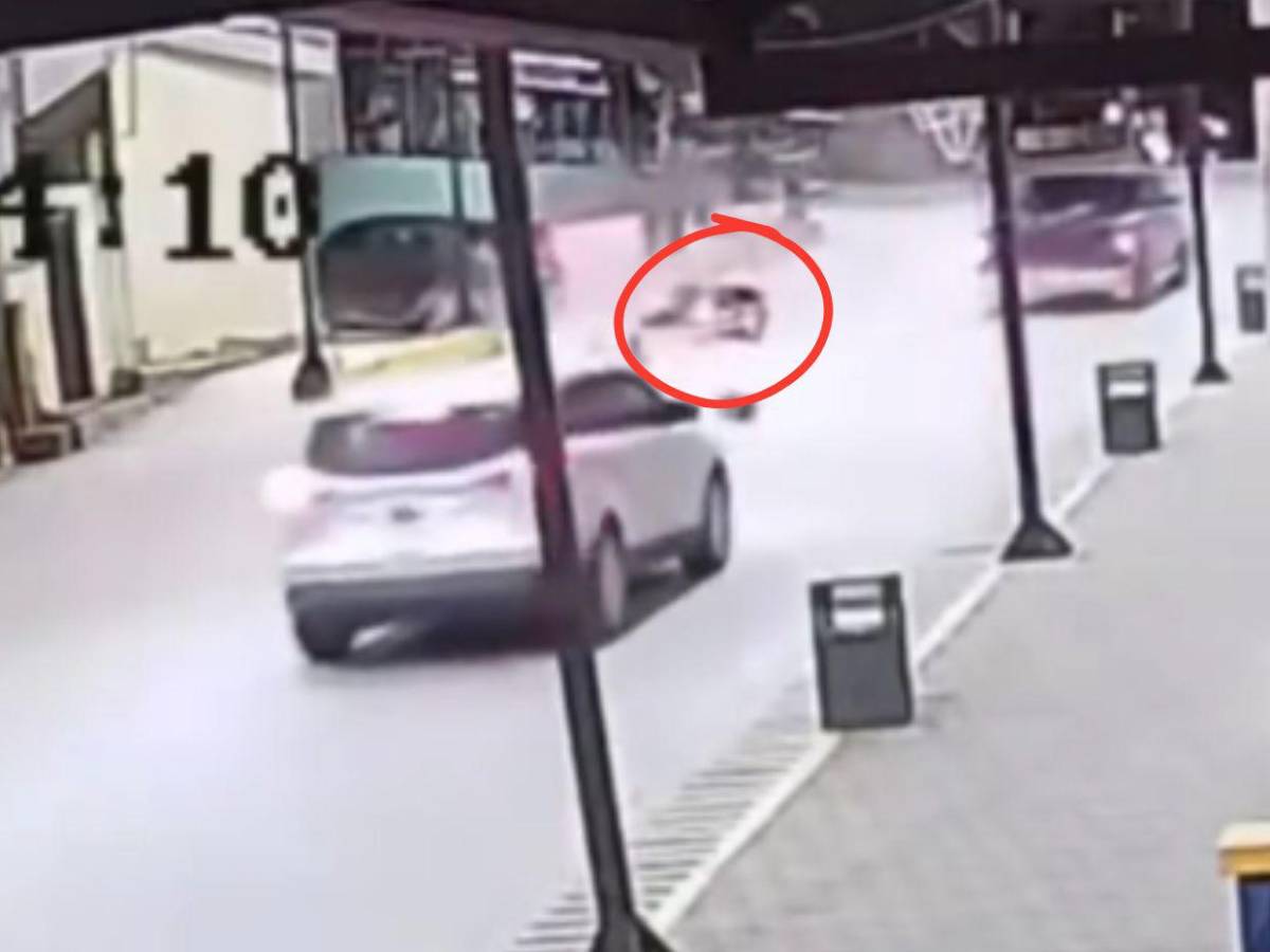 Cuadro a cuadro: así quedó grabado el accidente en el que murió una bailarina en Intibucá