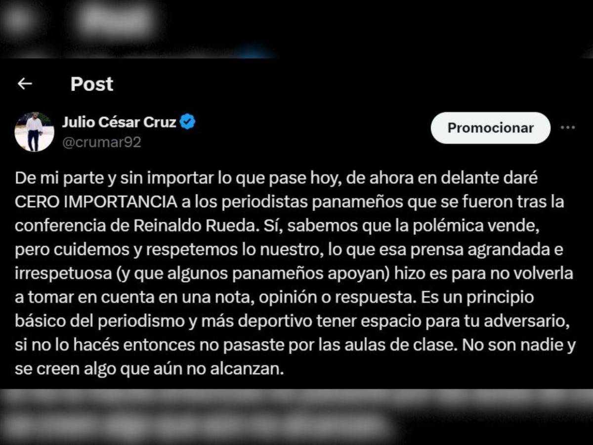 ¿Agrandados? El feo desplante de prensa de Panamá hacia Reinaldo Rueda