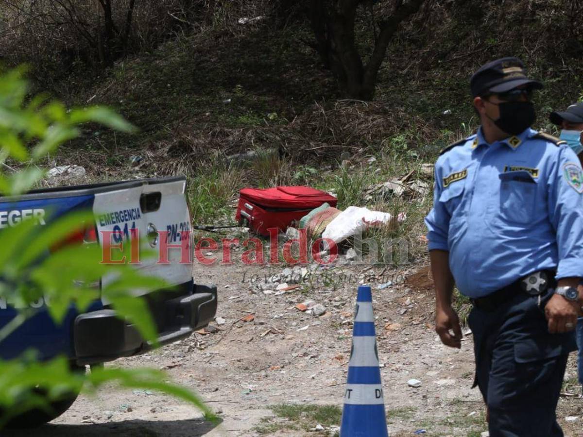 Desmembrado y dentro de una maleta hallan cadáver en la colonia Loarque de la capital