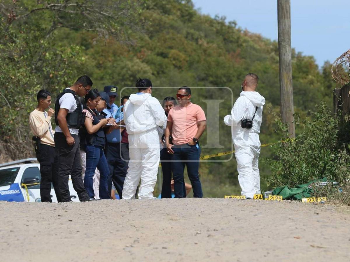 Más de 20 casquillos de bala en la escena de mujer asesinada en Yaguacire