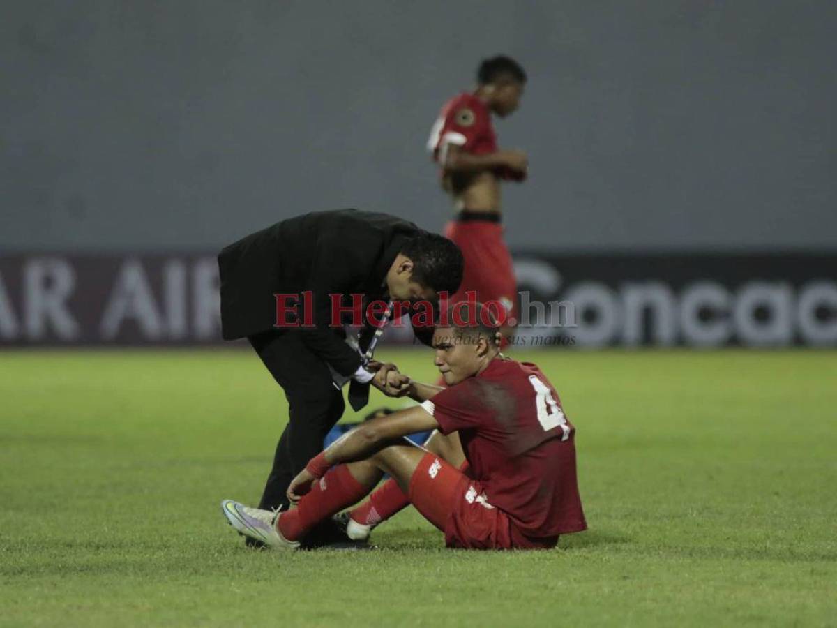 El gran gesto de Luis Alvarado en medio del sufrimiento de los jugadores panameños