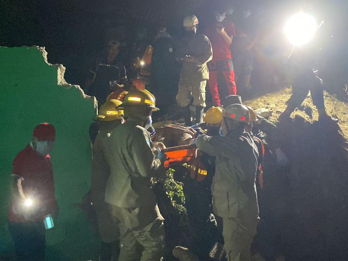 Rescatan cadáver de hombre soterrado en la colonia Infop de Choloma