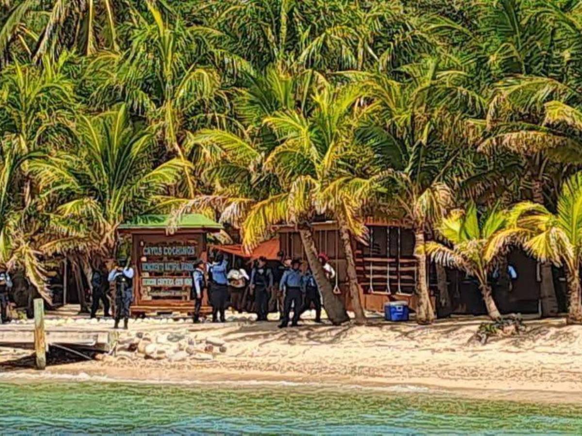 Garífunas protestan en Cayos Cochinos contra reality español por amenaza a tortugas marinas