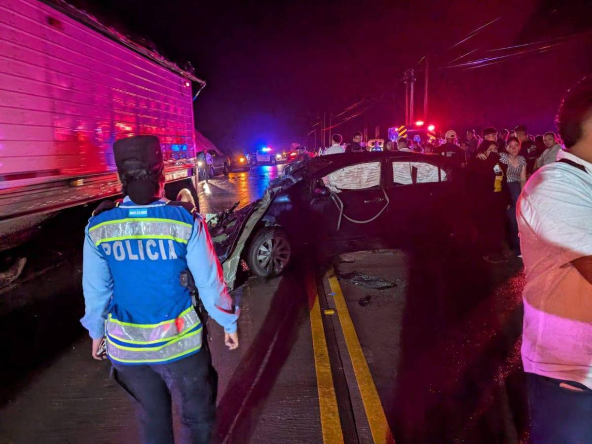Rostros de las cuatro víctimas mortales que dejó accidente en carretera hacia Danlí