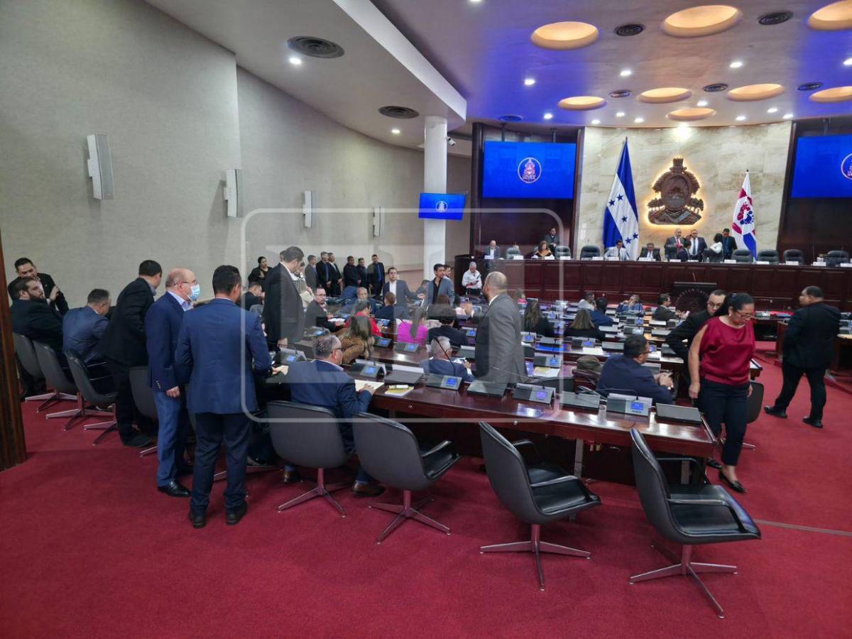 'No más persecución': protestas de Libre irrumpen en lectura del informe final del juicio político en el CN