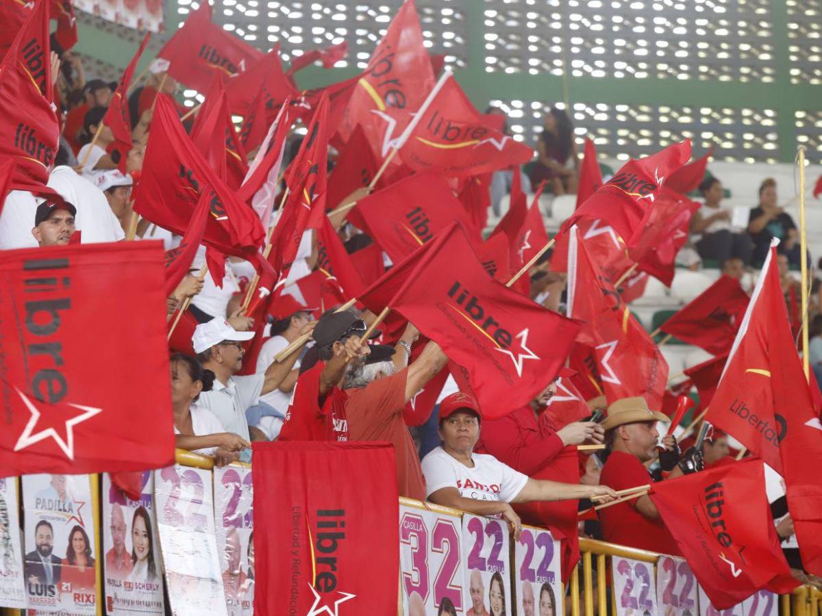 Libre hace cierre de campaña en San Pedro Sula: Cortés le dará al pueblo hondureño una inmensa sorpresa