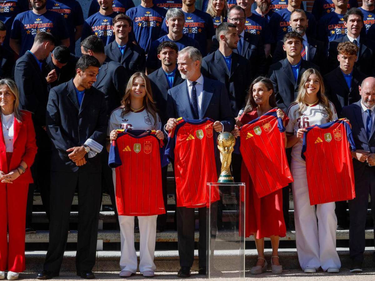 El rey Felipe VI destaca la garra y aguante de España en la conquista del Mundial