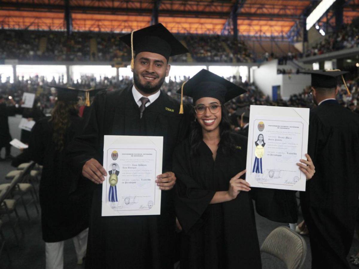 1,283 sueños cumplidos: UNAH celebra nueva graduación