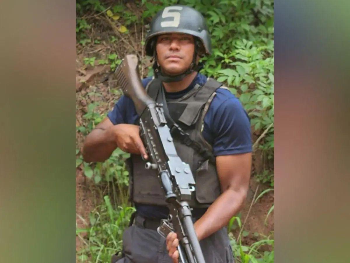 Deja un hijo: ¿Quién era Jefry López, policía que murió en enfrentamiento en Atlántida?