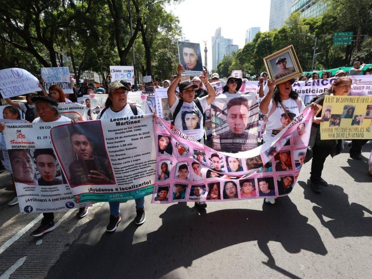 “No buscamos cifras, buscamos personas”: familias claman por desaparecidos en México