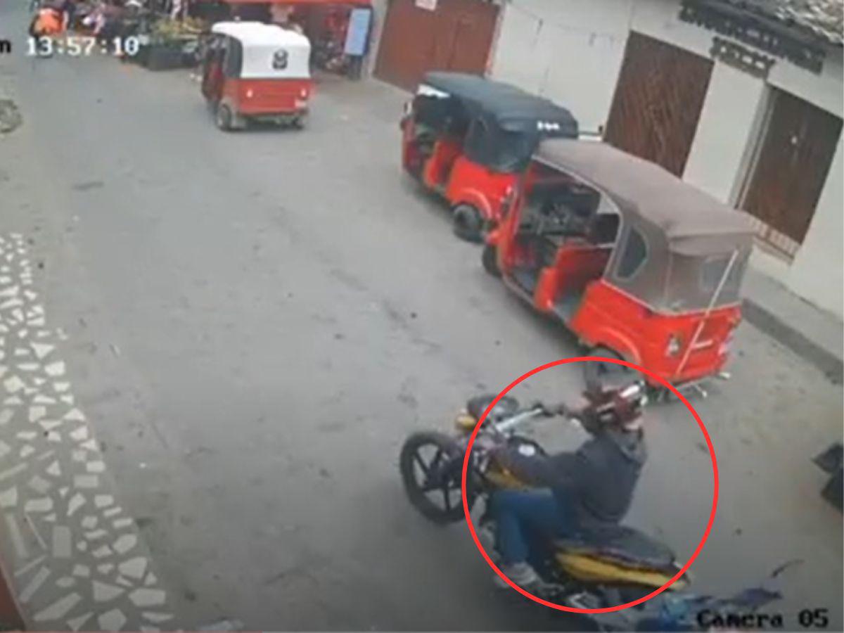 Cuadro a cuadro: así fue embestida de vehículo a motociclistas en Lempira