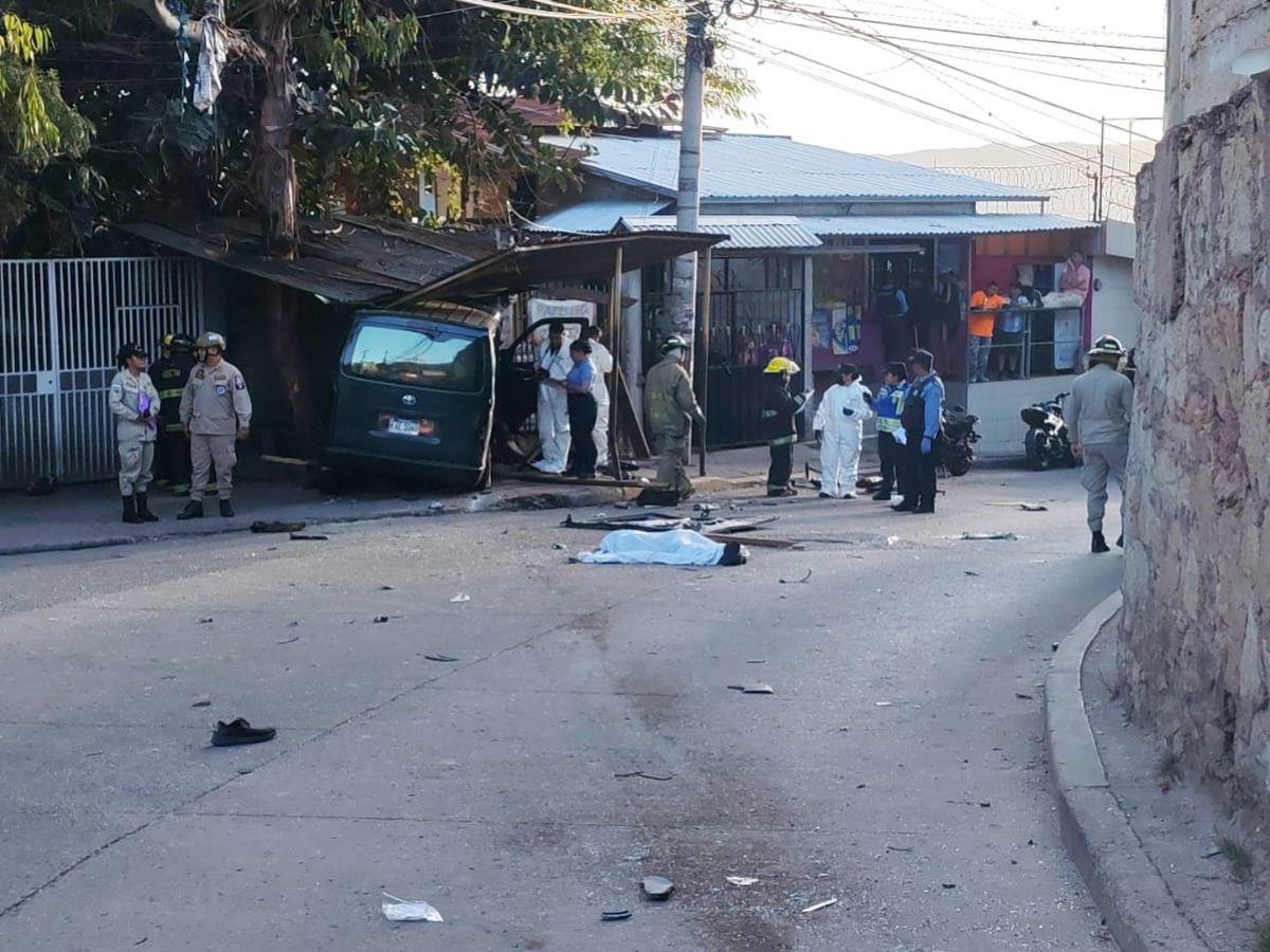 Rostros de las dos víctimas mortales del accidente en Los Pinos que dejó cinco heridos