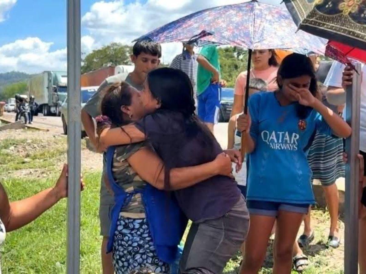 Don Israel y su nieto Joan murieron tras ser embestidos por un taxi en Potrerillos, Cortés
