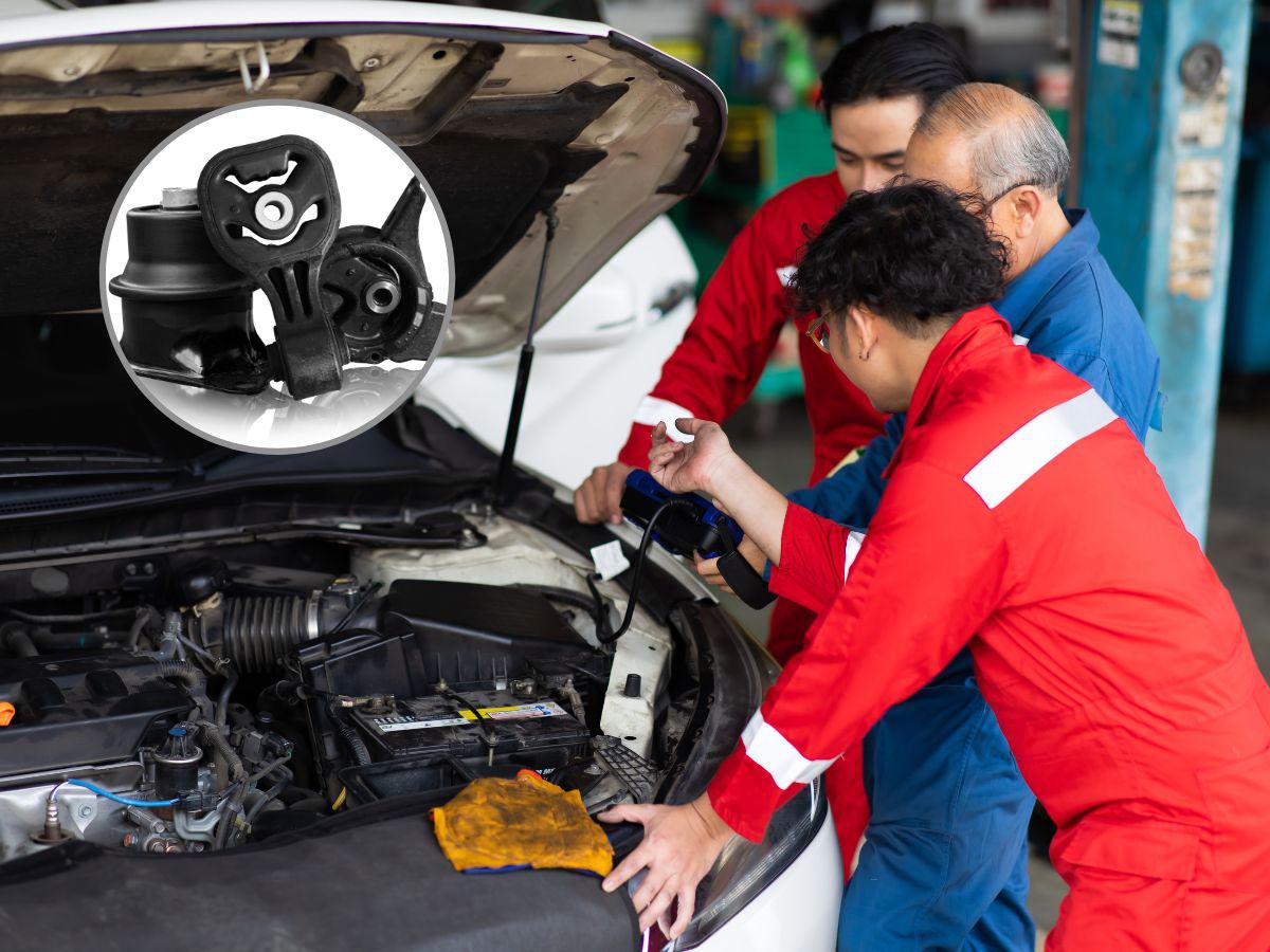 Soporte motor coche: problemas, síntomas y soluciones