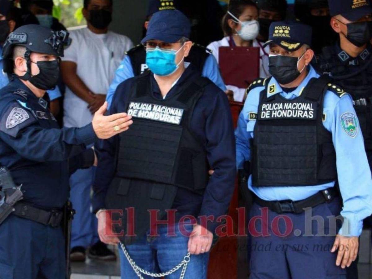 Policía Nacional está lista para ejecutar este lunes entrega del expresidente JOH