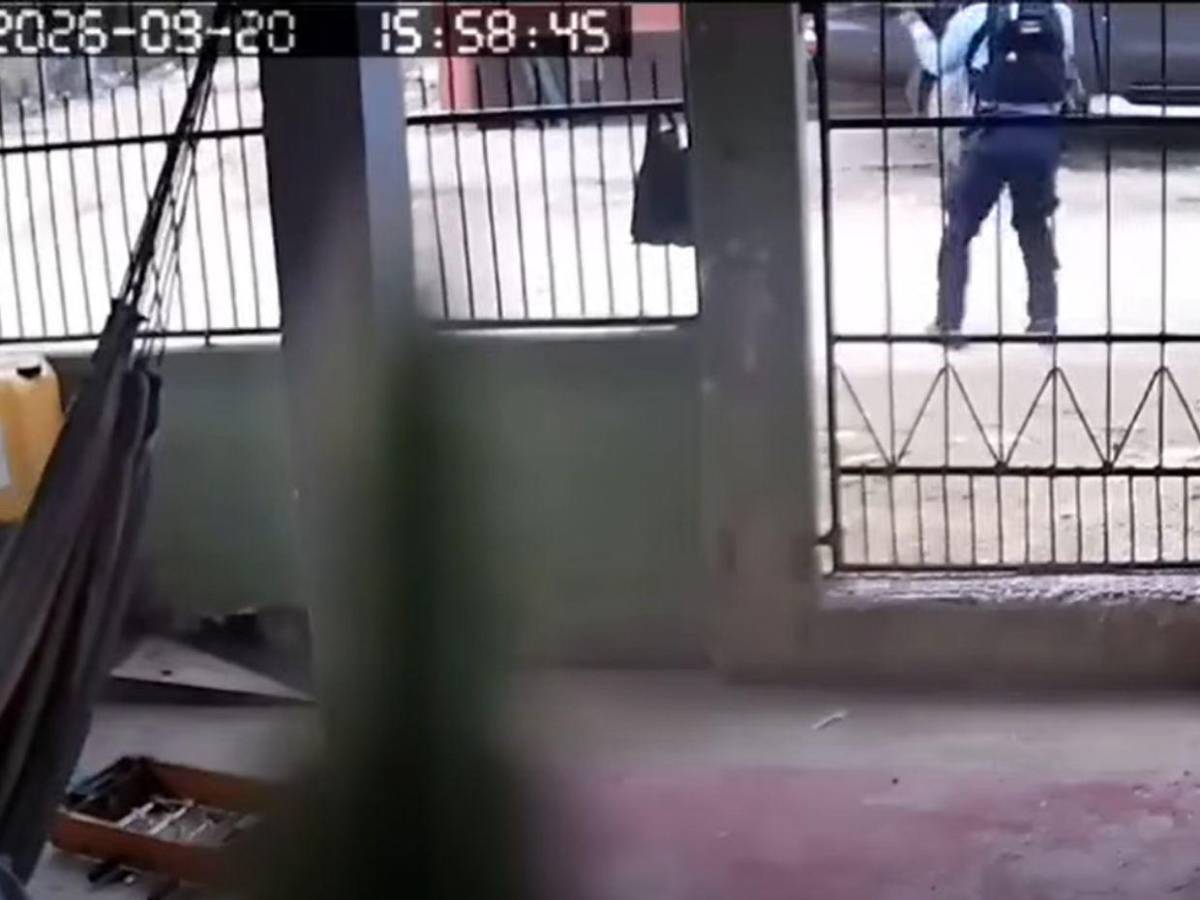 Cuadro a cuadro: momento del ataque en el que murió el policía Erlin Izaguirre en SPS