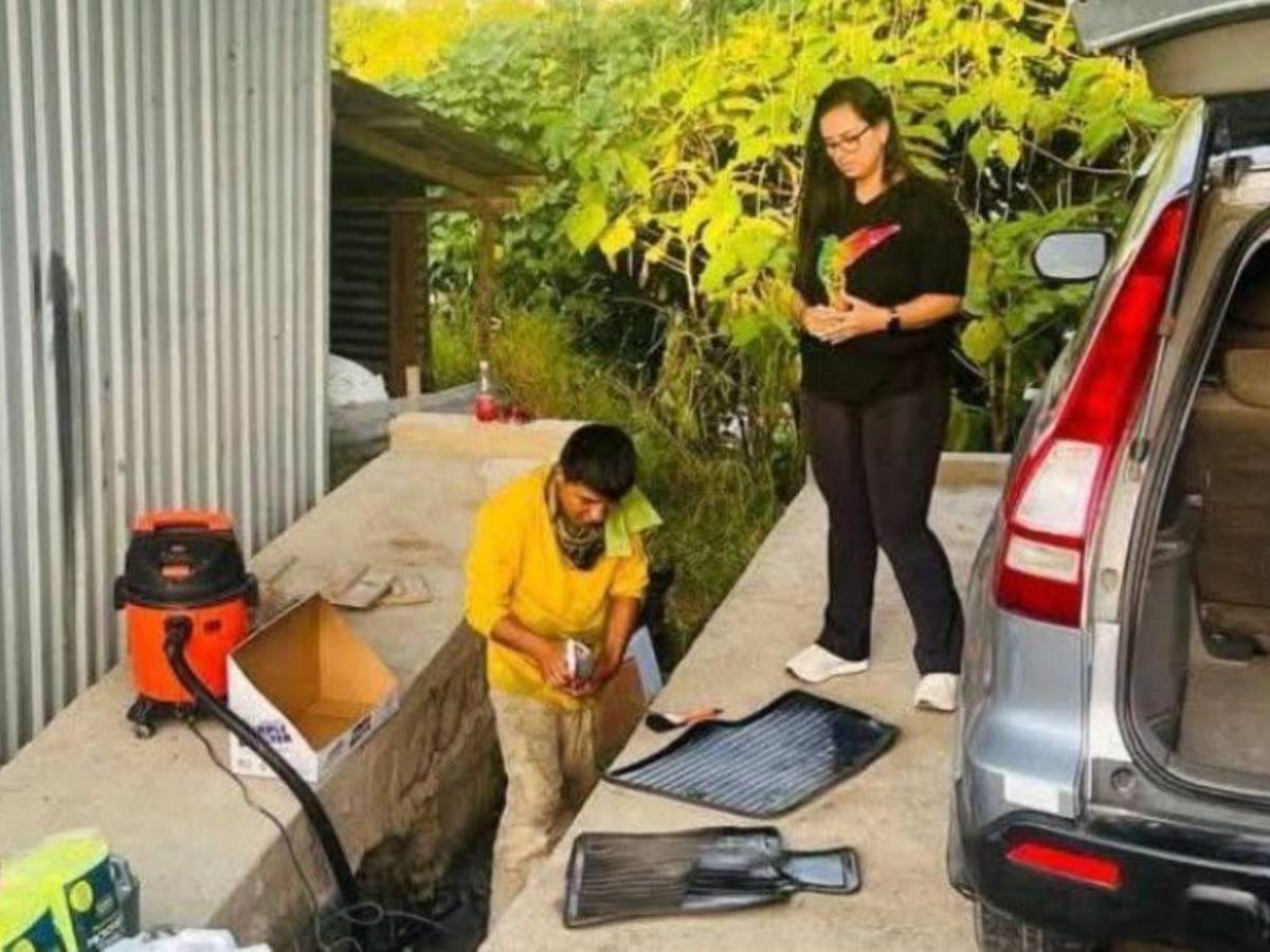 No lo quiero: Joven rechaza L20,000 que le dio Isis Cuéllar para carwash