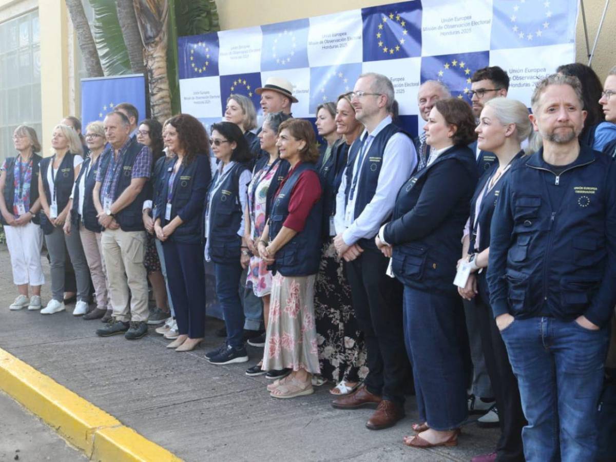 Suman 70 observadores electorales de la Unión Europea en Honduras