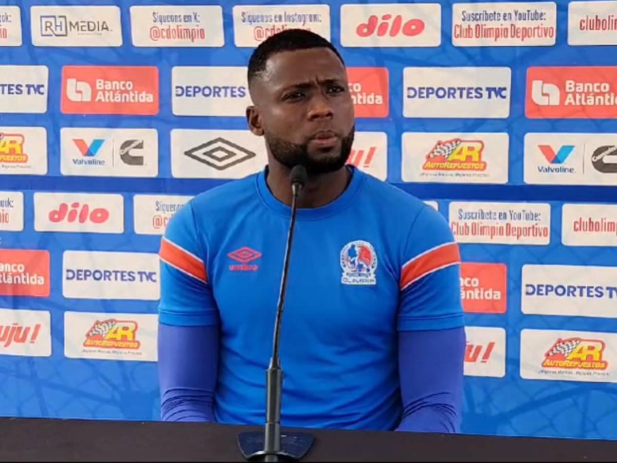 ¿Crisis en Olimpia? Yustin Arboleda responde y habla del clásico ante Motagua