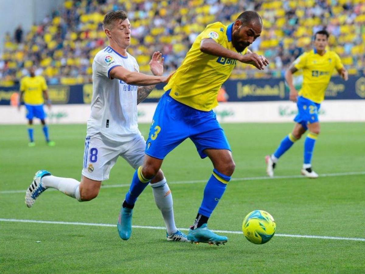 El Cádiz del “Choco” Lozano empata 1-1 contra Real Madrid