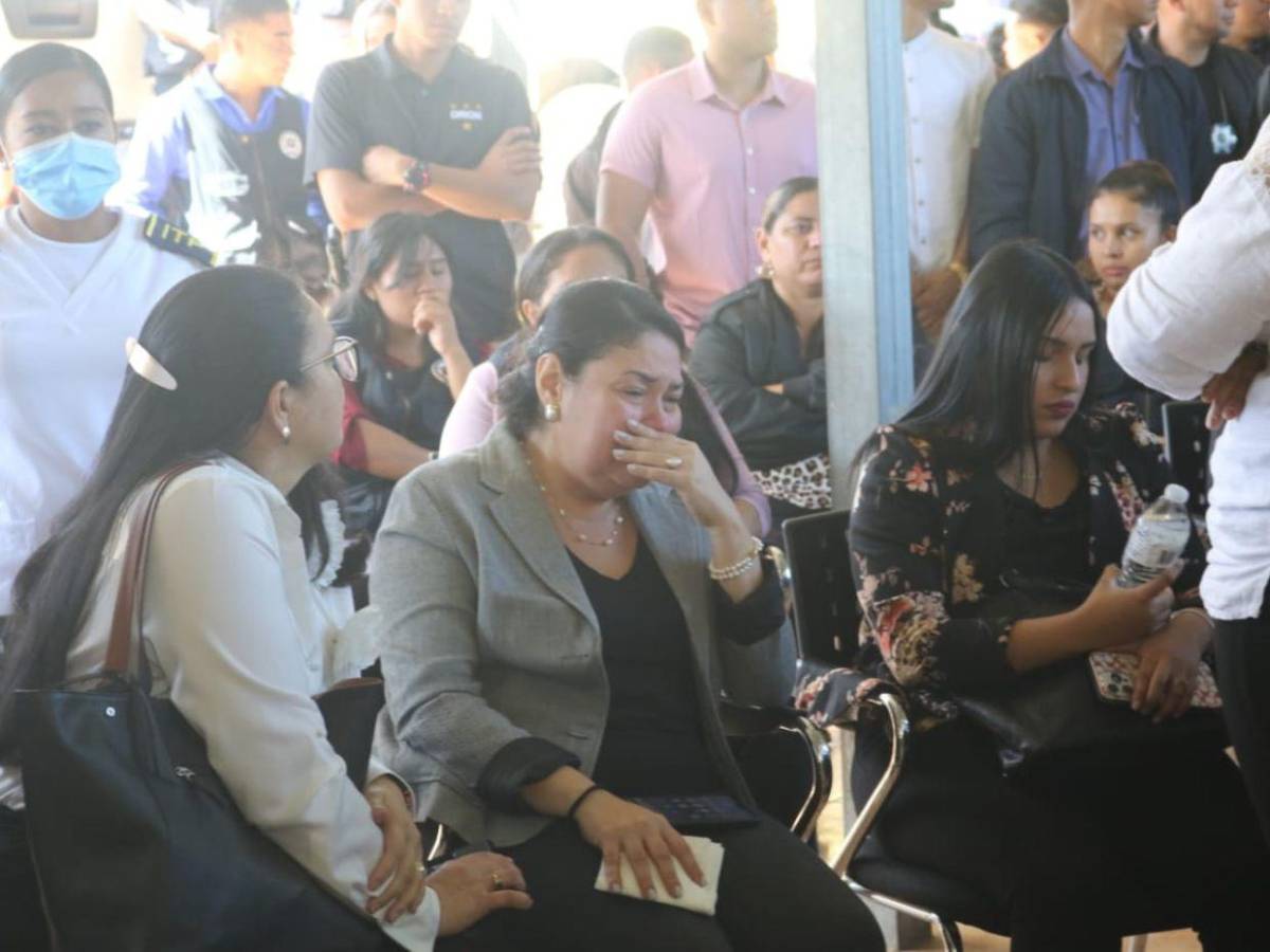 Despiden a Esteban Vargas, policía que perdió la vida tras un enfrentamiento en Chamelecón