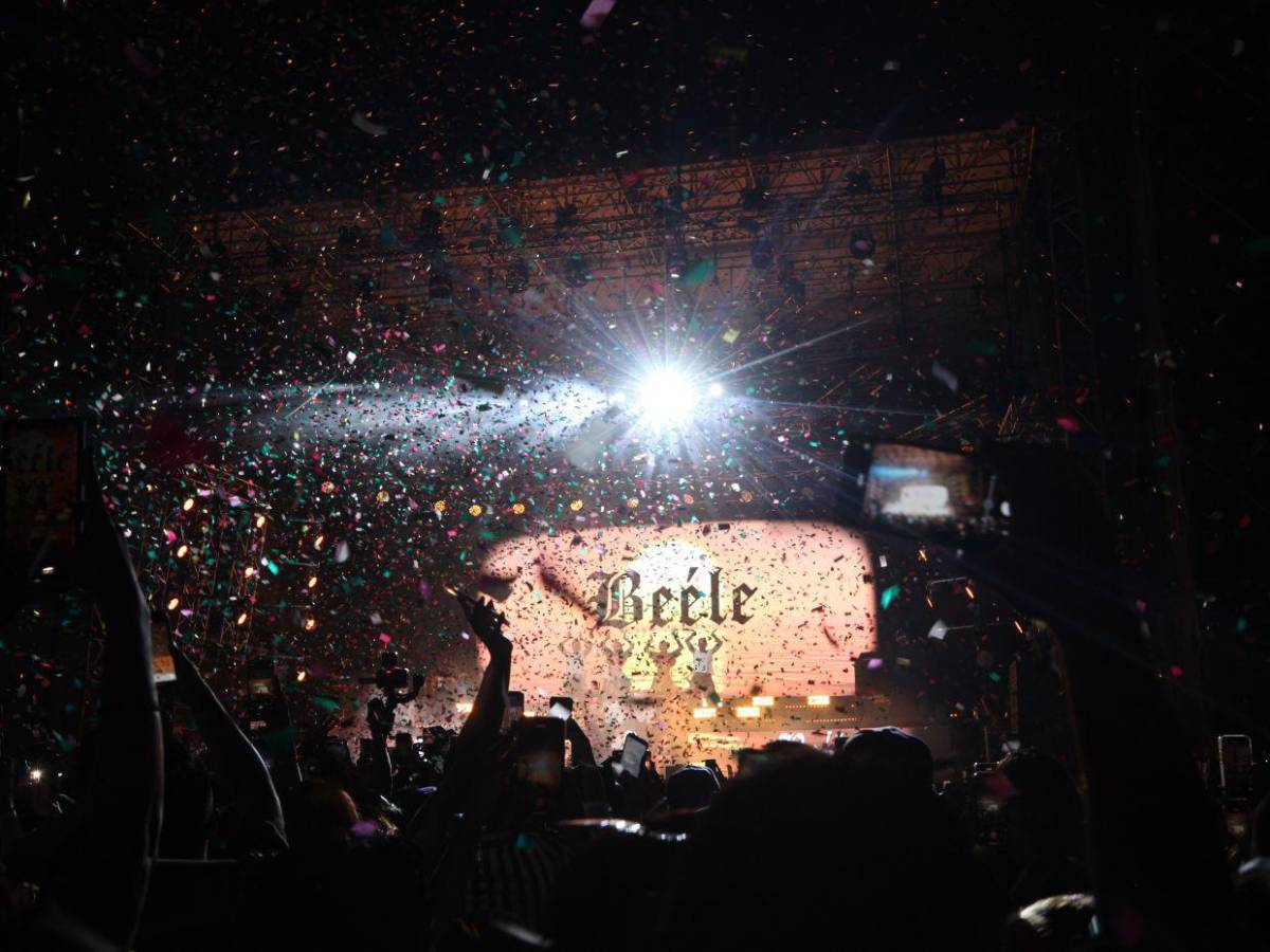Las mejores imágenes del concierto de Beéle en Honduras
