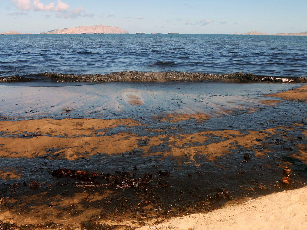 Derrame de petróleo en el noreste de Venezuela afecta a varias playas y animales marinos