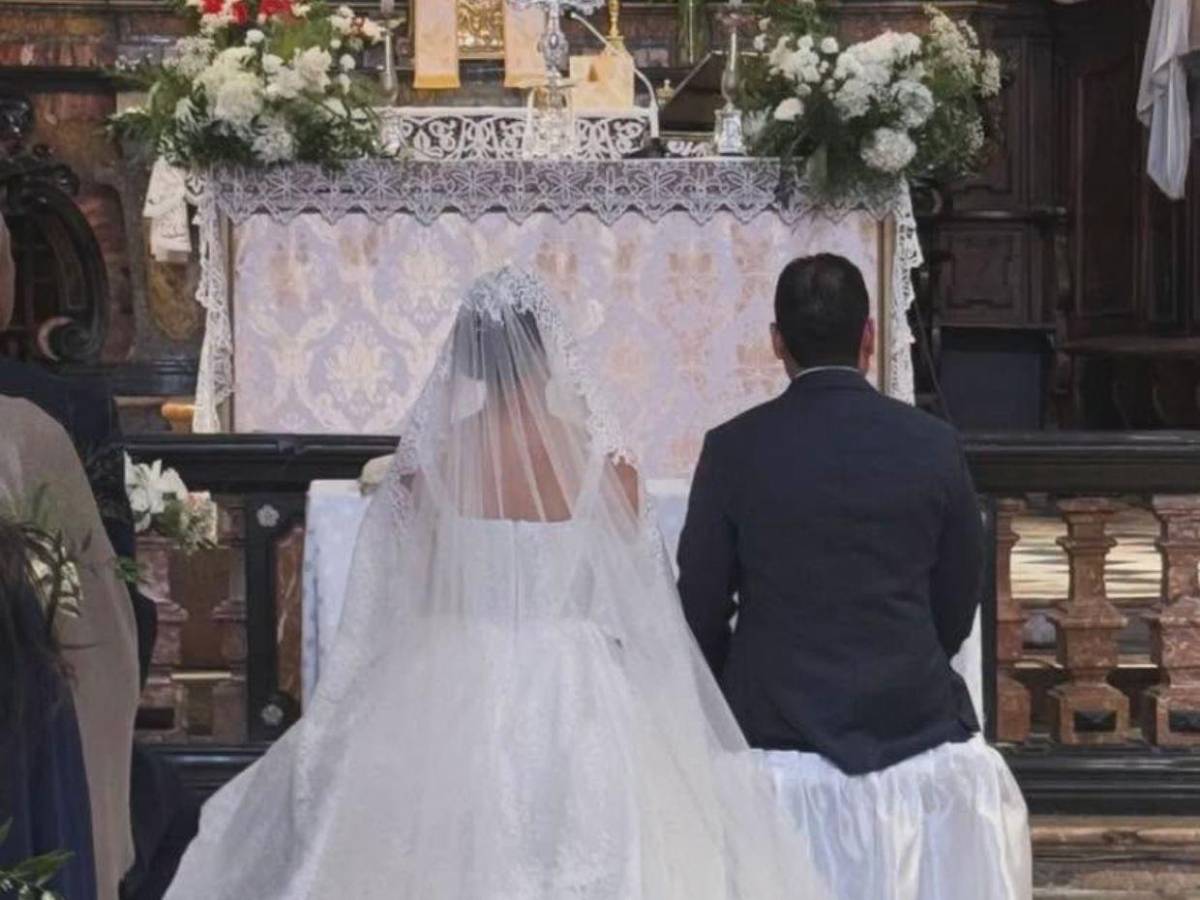 Alejandra Fuentes, Miss Honduras 2025, se casa con Manuel Bardales en Italia