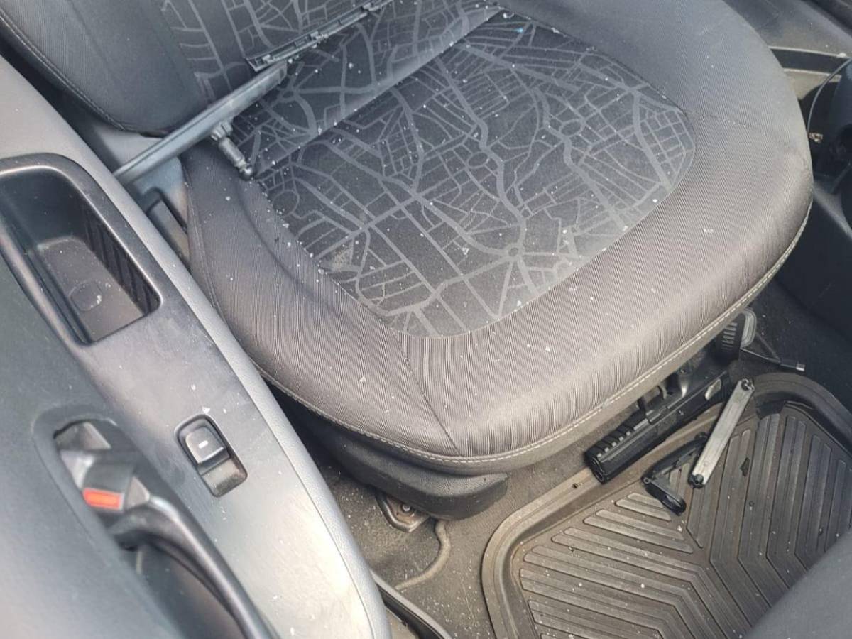 Iban a secuestrar a alguien: así fue la persecución que terminó en un choque en Loarque