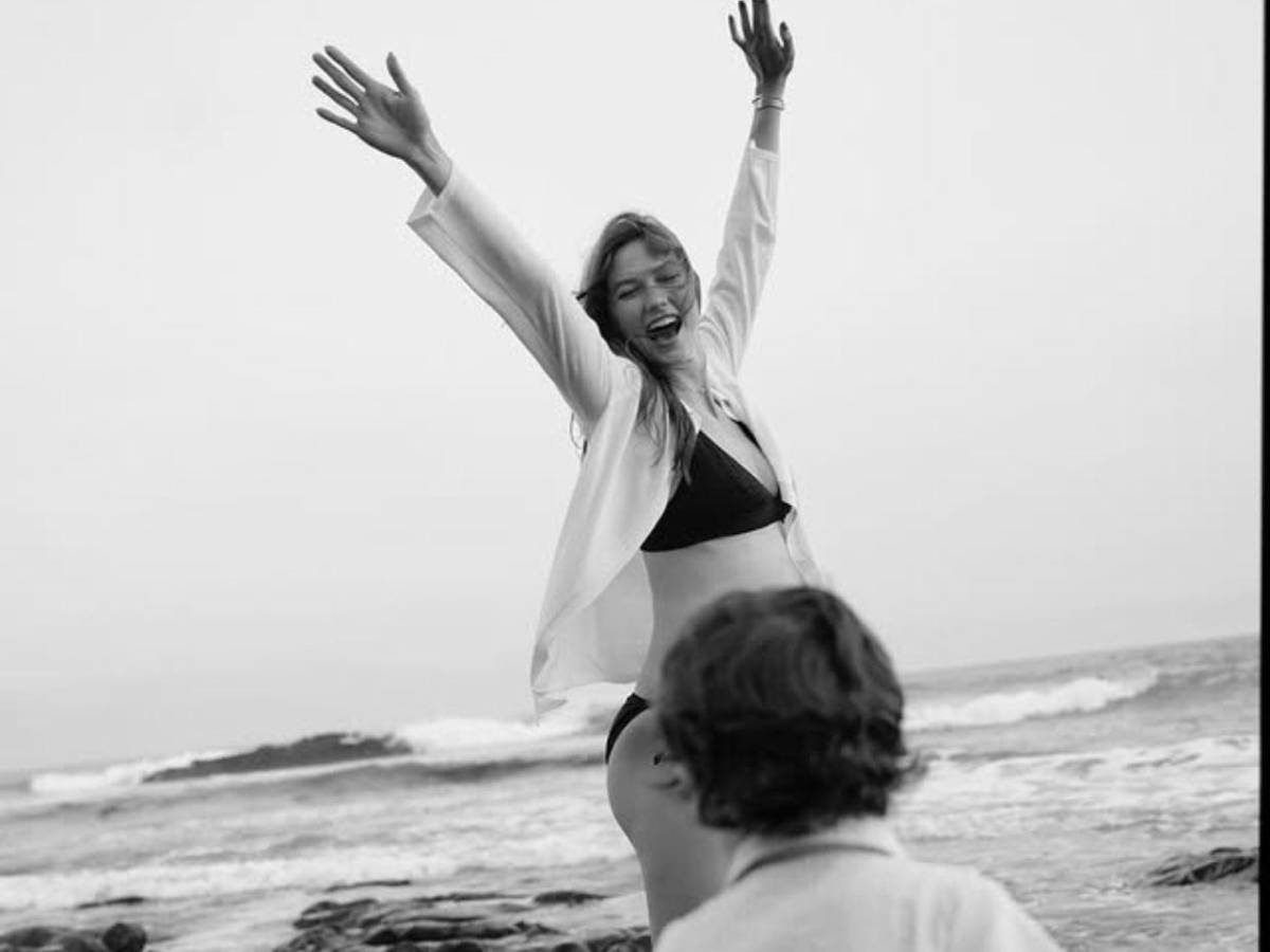 Karlie Kloss y Joshua Kushner dan la bienvenida a su tercera hija, Rae Florence