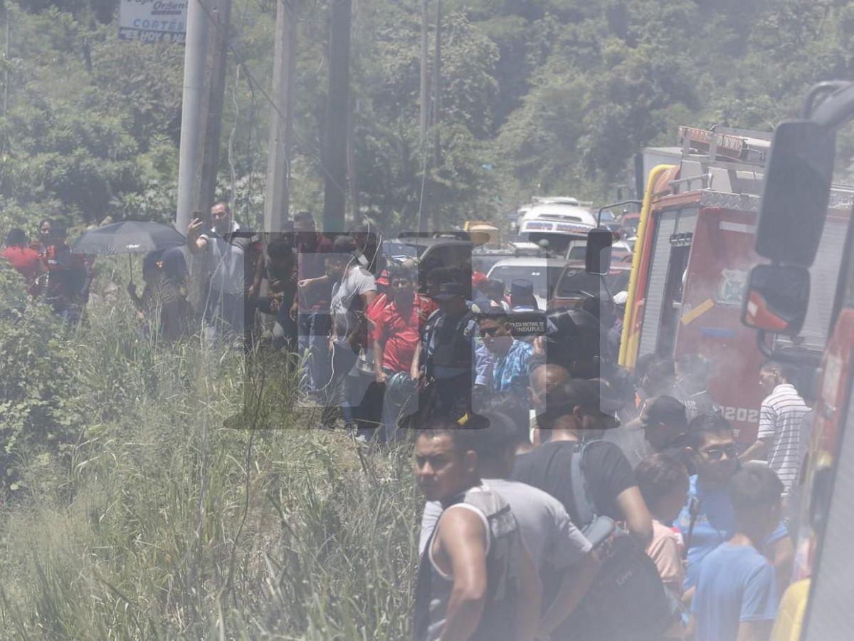 Sujeyly Euceda, joven madre que murió carbonizada en accidente de bus rapidito en Cofradía