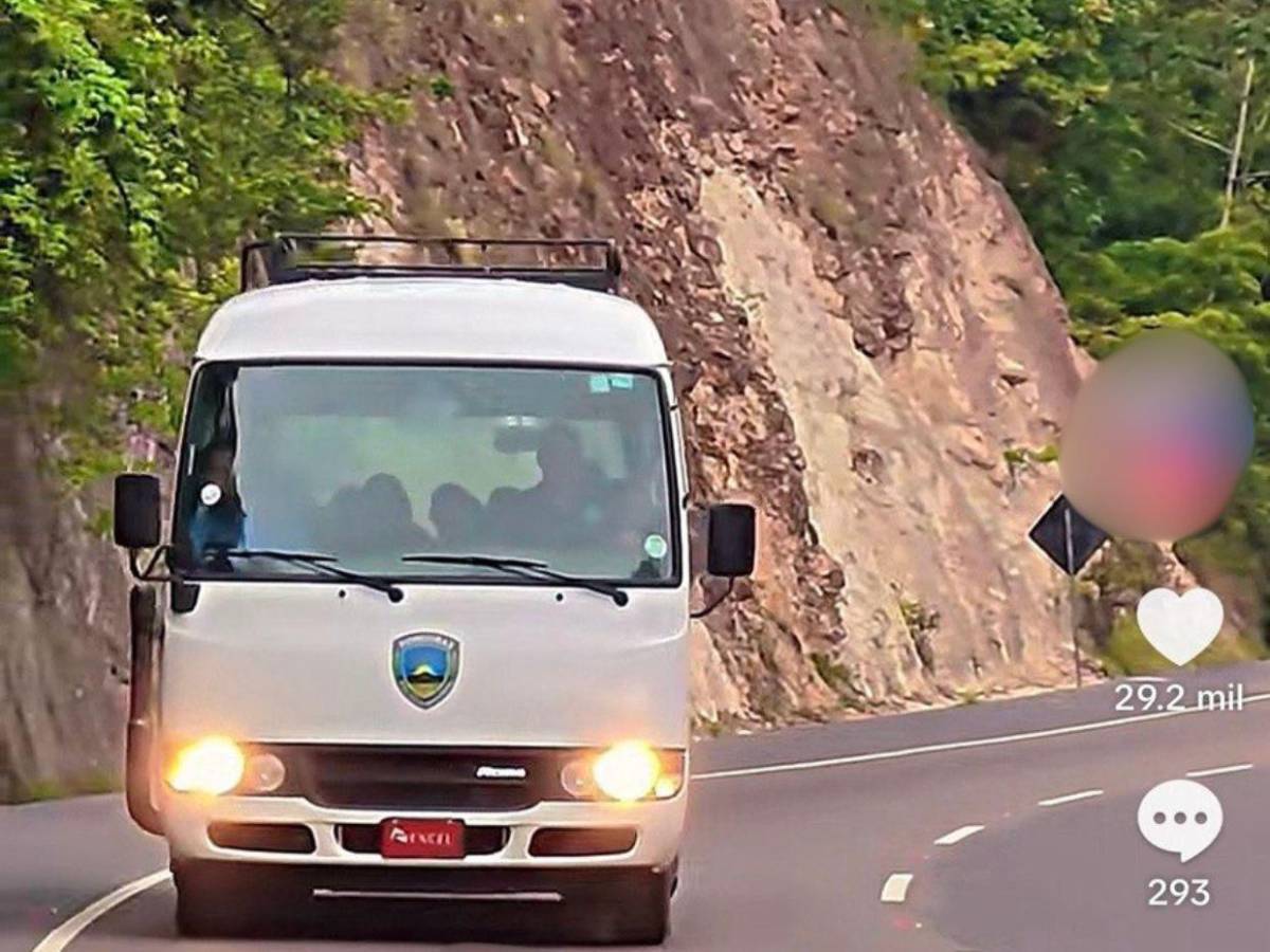 No imaginaban lo que venía: video muestra viaje de bus policial accidentado en la CA-5,  antes de la tragedia
