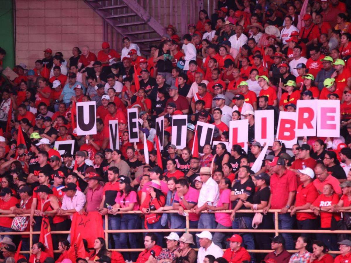 Así se celebró la Asamblea Extraordinaria de Libre en apoyo a Rixi Moncada
