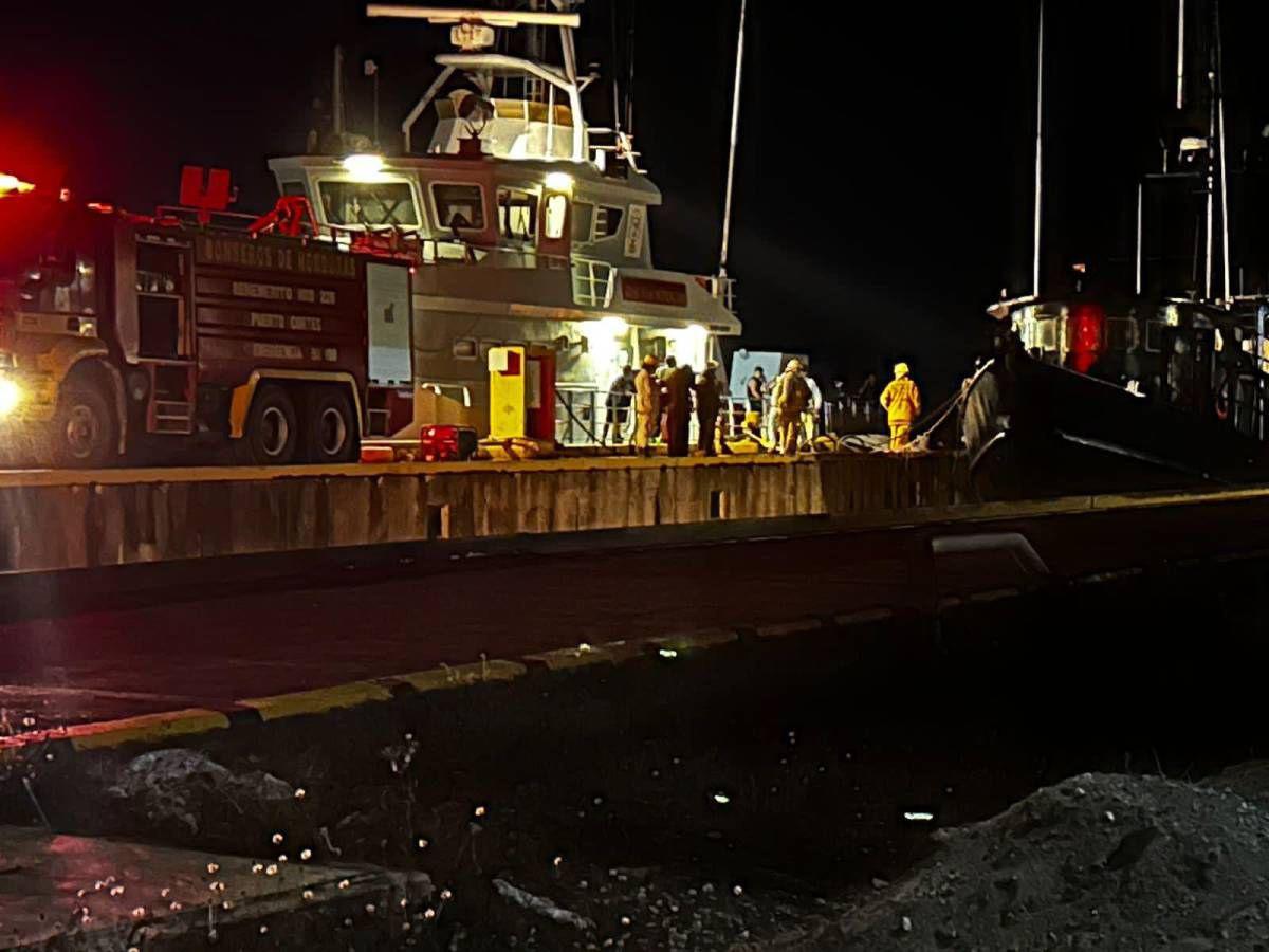 A México trasladarán a militares quemados en explosión de buque en Puerto Cortés