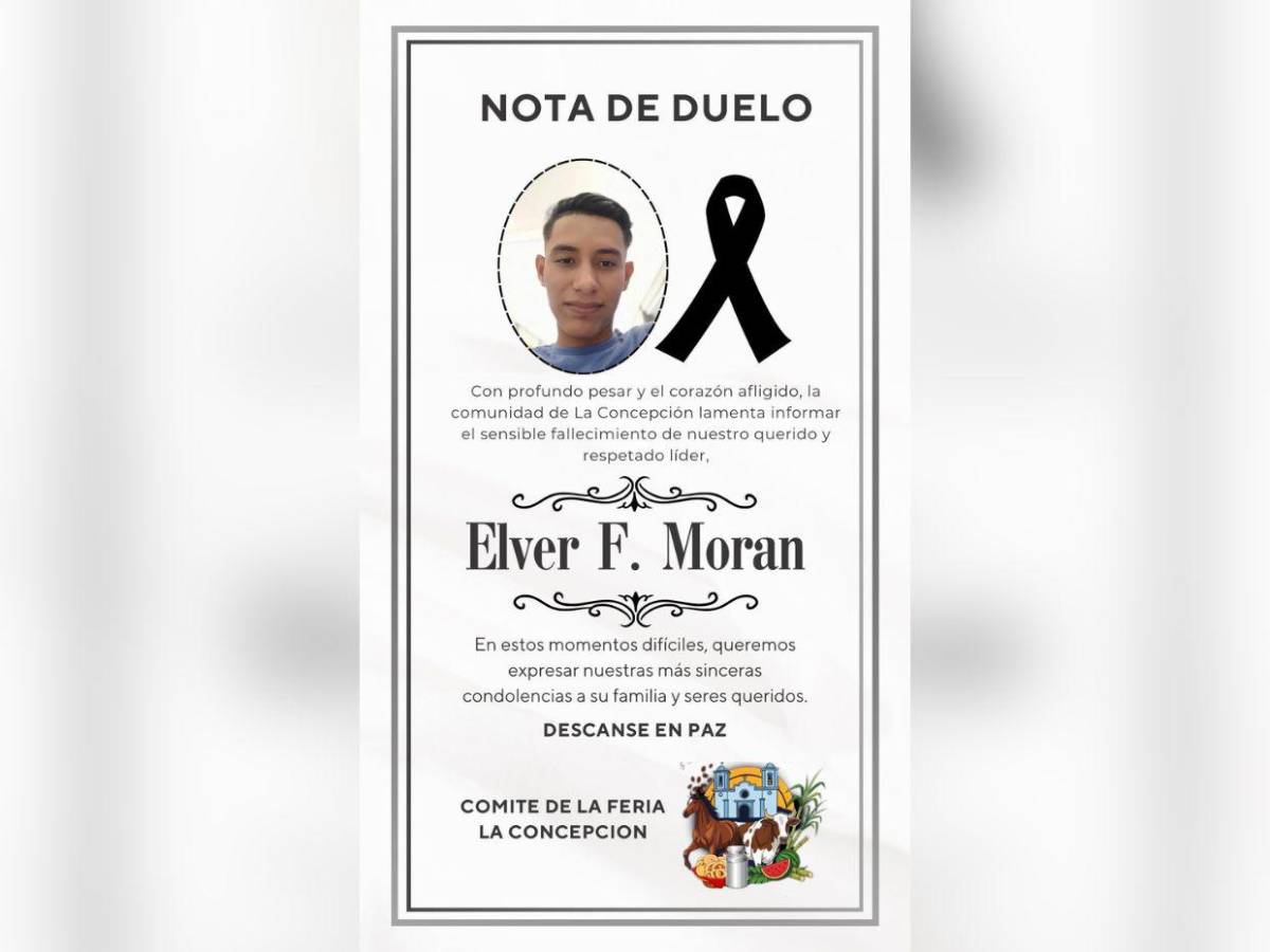 Elver Morán, presidente del Comité de la Feria La Concepción, murió atropellado; sospechoso se fugó