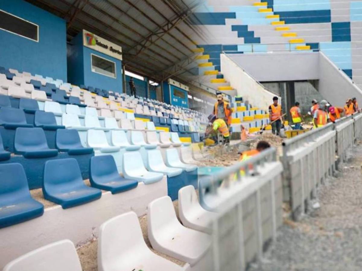 ¡Ya casi! Así está quedando el estadio Ceibeño el cual está a punto de la reapertura