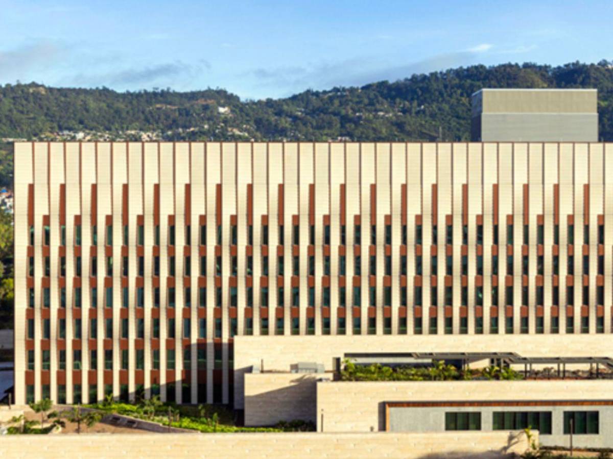 Así es la nueva Embajada de EE UU en Tegucigalpa, Honduras Así es la nueva Embajada de EE UU en Tegucigalpa, Honduras